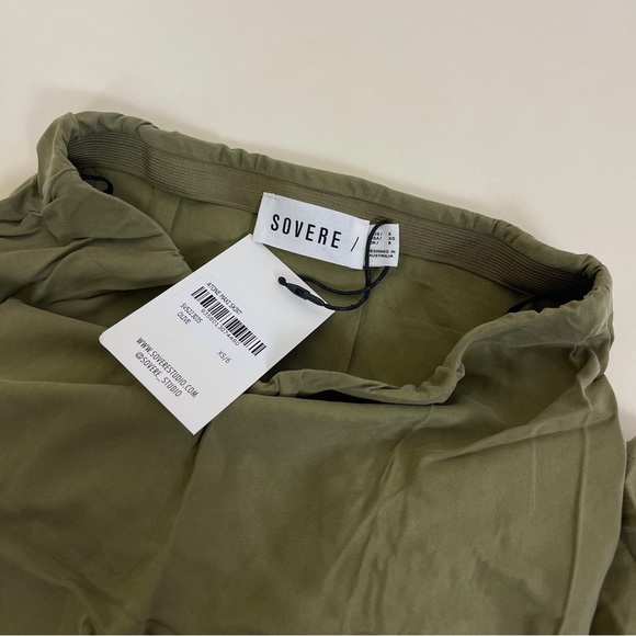 NWT SOVERE Atone Maxi Skirt in Olive - Picture 7 of 8